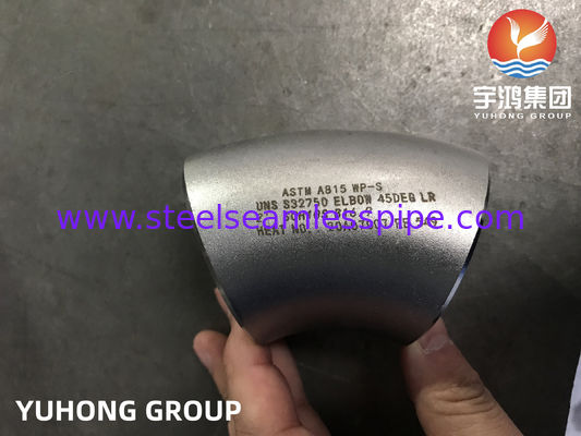 ASTM A815 WP-S UNS S32750 S32760 Elbow 90DEG LR 2'' SCH10S Gas- en oliepijpen,Luchtdamp Petroleumgas Water B16.9
