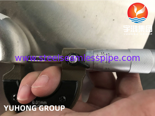 ASTM B366 N06022 Hastelloy C22 2.4602 180 graden Elbow Alloy Steel Pipe Fittings B16.9
