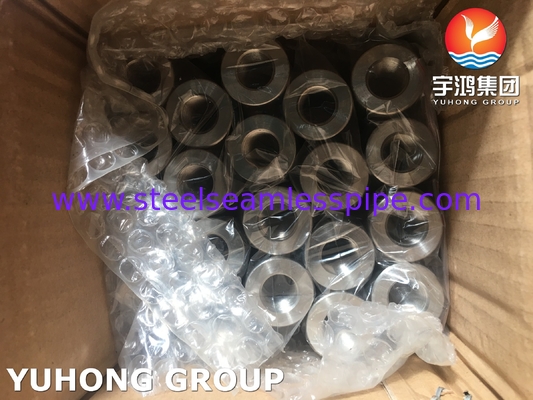 ASTM A182 F316L Stainless Steel Gesmeed Pipe Fittings, BSPP Geaffineerde Koppeling 3000LBS