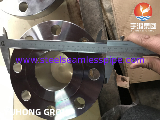 ASTM A182 F51 Duplex Steel Gesmeed Weldneck Flange RF B16.5 Voor olie en gas