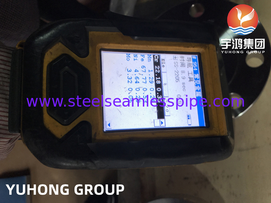 ASTM A182 F51 Duplex Steel Gesmeed Weldneck Flange RF B16.5 Voor olie en gas