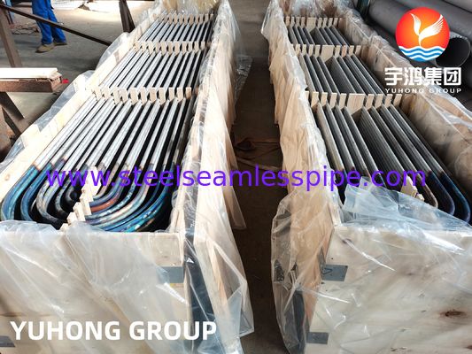 SA213 TP316L (UNS S31603, 1.4404) Warmtewisselaarbuis U-buig met oplossingbehandeling, gepickt en gepassiveerd