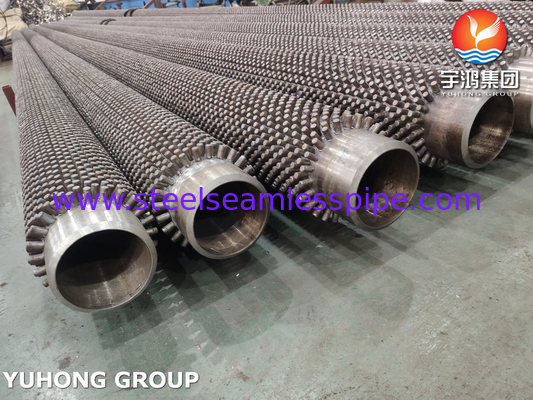 ASTM A179 Studded Tube Carbon Steel Base Tube Met Carbon Steel Voor Radiator