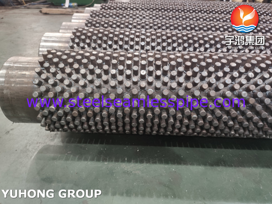ASTM A179 Studded Tube Carbon Steel Base Tube Met Carbon Steel Voor Radiator