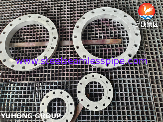 Waterbehandeling, ASTM A182 F904L, N08904 roestvrij staal, opvliegend flens, opgeheven gezicht, B16.5