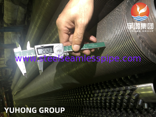 ASTM EN DIN ASTM A106 Gr.B A335 P5 P9 A312 TP304 317L Gekleurde vinnenbuizen