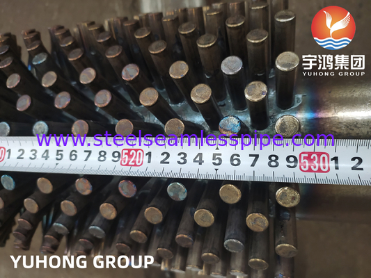 ASTM A213 T9 ALLOY STEEL FIN TUBE Studded Tube voor warmtewisselaars