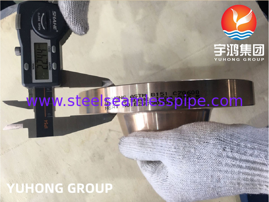 ASTM B151 C70600 1-1/4&quot; SCH40 #150 WN Kopernickelflangen ASME B16.5