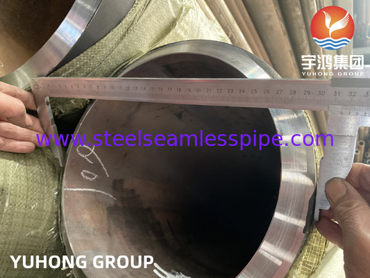 ASME SA335 P22 10&quot; SCH120 naadloze ketelleidingen zwart geschilderd beveled einde