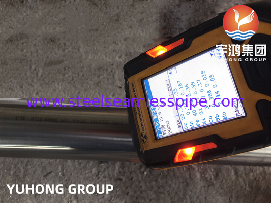 ASTM B729 UNS N08020 2.4660 Nikkellegering 20 naadloos buisje 100% UT