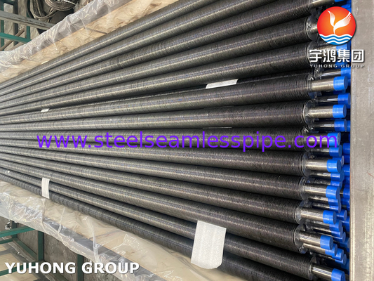 Asme Sa210 A1-groep koolstofstaal schalenbuizen met ingebouwde G-type aluminium schalen