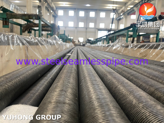 Asme Sa210 A1-groep koolstofstaal schalenbuizen met ingebouwde G-type aluminium schalen