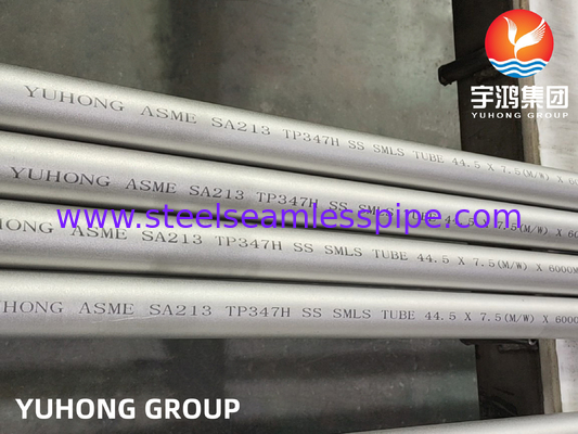 Ketelbuis van energiecentrale, ASME SA213 TP347H Nb-gestabiliseerd, NACE MR0175, Wanddikte 1,5-25mm​