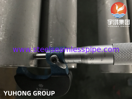 Ketelbuis van energiecentrale, ASME SA213 TP347H Nb-gestabiliseerd, NACE MR0175, Wanddikte 1,5-25mm​
