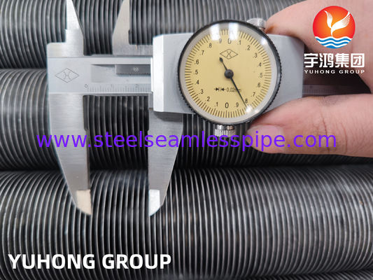 Aangepaste geribbelde buis met aluminium vinmateriaal en meerdere vintypes voor warmtewisselaar- en condensor-toepassingen