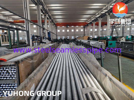 Aangepaste geribbelde buis met aluminium vinmateriaal en meerdere vintypes voor warmtewisselaar- en condensor-toepassingen