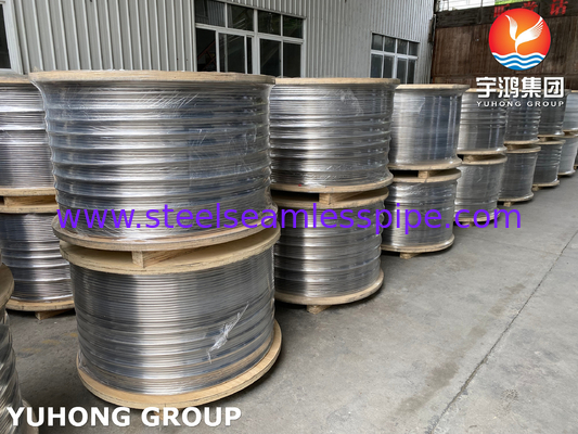 Naadloos buisje voor analytische apparatuur conform ASME BPE TP316L