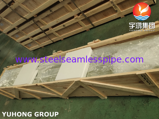 ASME SB111 C68700 Aluminium Messing Naadloze Buis O61 voor Warmtewisselaar Buisbundel