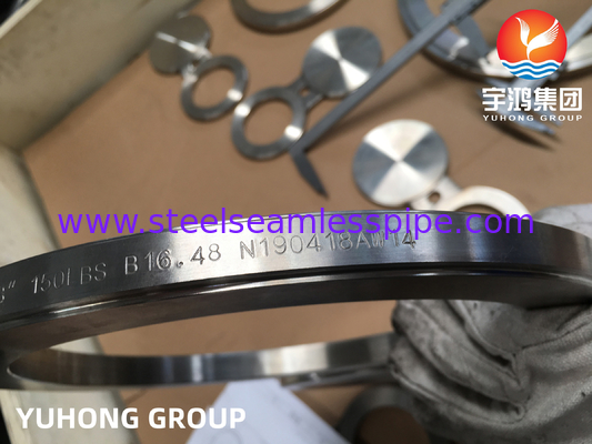 Spectacle Blind Flange, ASTM A182 F316L roestvrij staal Figuur 8 Flange, RF ASME B16.48