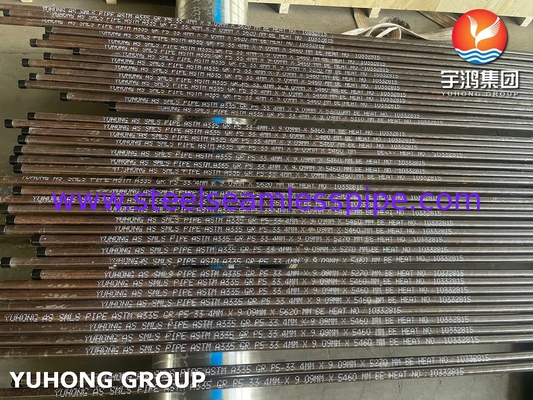 ASTM A335 P5 / X11CrMo5 Alloy Steel Seamless Pipe Hoogdrukketelpijp