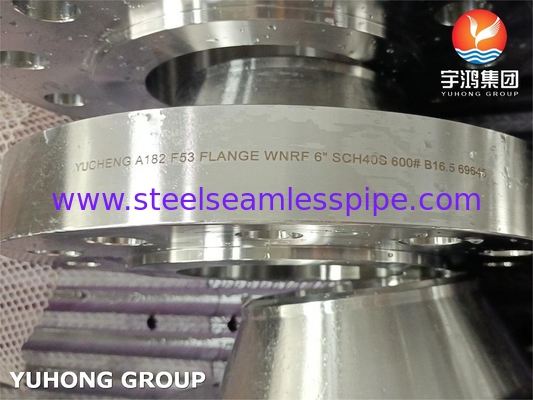 ASTM A182 F53 / UNS S32750 Super duplex roestvrij staal 2507 WNRF flens