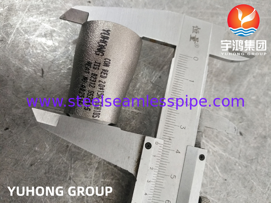 JIS B2312 SS304 Naadloos Butt Weld Reducer ECC Reducer
