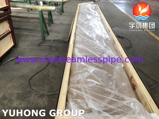 ASME SB111 C70600 C68700 C71500 C44300 naadloos buisje 100% HT 15,88 X 1,24 X 6096MM