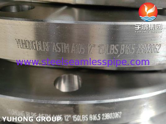 ASME B16.5 ASTM A105 / A105N Carbon Steel Blind Flange Gesmeed BLRF Flange