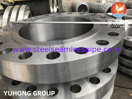 Inconel 625 bekledingsflens ASTM A694 F52 Carbon Steel Weld Neck Flens