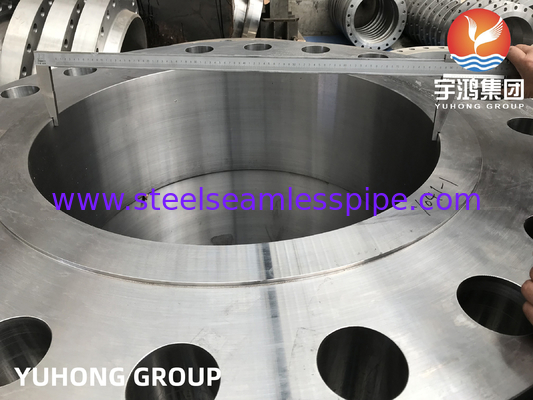 Inconel 625 bekledingsflens ASTM A694 F52 Carbon Steel Weld Neck Flens