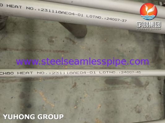 Super Duplex  2507 ASTM A790 UNS S32750 naadloos buisje van roestvrij staal
