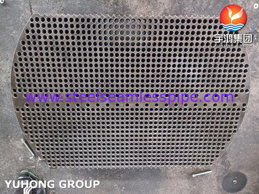 EN 10025-2 S235JR Carbon Steel Baffles Customized Heat Exchanger Baffle Plate
