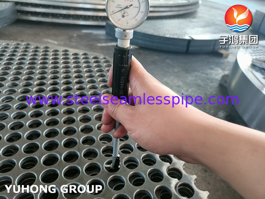EN 10025-2 S235JR Carbon Steel Baffles Customized Heat Exchanger Baffle Plate