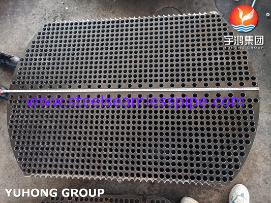 EN 10025-2 S235JR Carbon Steel Baffles Customized Heat Exchanger Baffle Plate