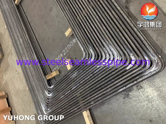 Naadloze koolstofstaal warmtewisselaarbuis U Bend Tube ASTM A179 A210 A1