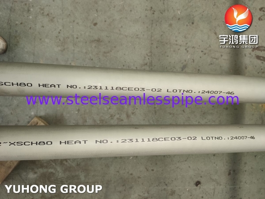 Waterbehandeling ASTM A790 UNS S32750 naadloze superduplex roestvrijstalen buizen