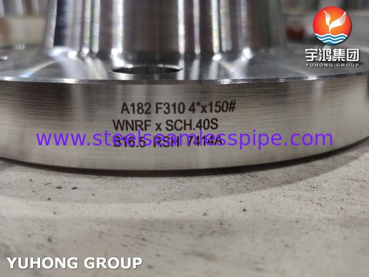 Flangen van roestvrij staal A182 F310 B16.5 S31000 WN BL Flangen