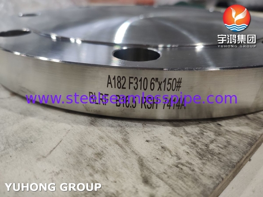 Flangen van roestvrij staal A182 F310 B16.5 S31000 WN BL Flangen