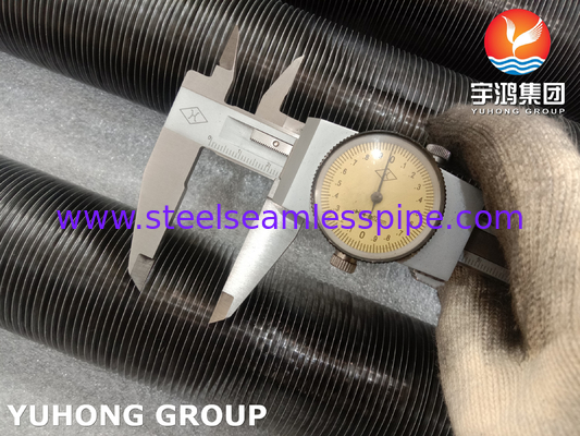 Ingebouwde G-type Fin Tube, ASME SA179 met Aluminium 1060, voor toepassing in luchtkoelers