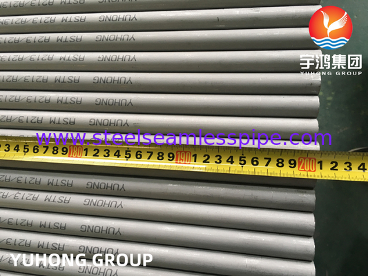 ASME SA213 TP316L naadloos roestvrij stalen buisje BWG 20 0.89mm Voor droogkoeler