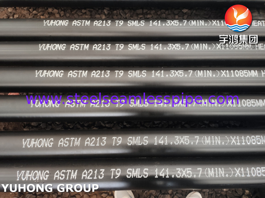 ASME SA213 T9 Naadloze Buis (OD 6.35-101.6mm) voor H₂S Service API 560 Verwarmers
