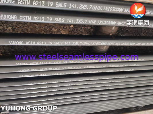 ASME SA213 T9 Naadloze Buis (OD 6.35-101.6mm) voor H₂S Service API 560 Verwarmers