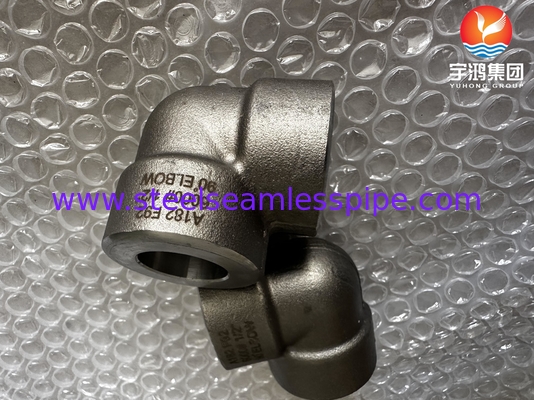 A182 F53 F92 1/2&quot; #3000 90° Elbow Socket Welded ASME B16.11 Voor energiecentrales
