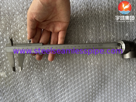 A182 F53 F92 1/2&quot; #3000 90° Elbow Socket Welded ASME B16.11 Voor energiecentrales