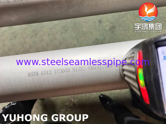 ASTM A312 TP304H / 1.4948 roestvrij staal buis gepekelde naadloze ronde buis