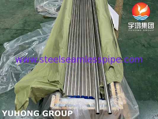 ASME SB111 C71500 naadloze condensatorsystemen met koperen-nikkellegeringen