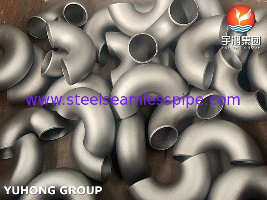 Amerikaanse standaard ASTM403 WP321 180 graden roestvrij staal buis Elbow B16.9