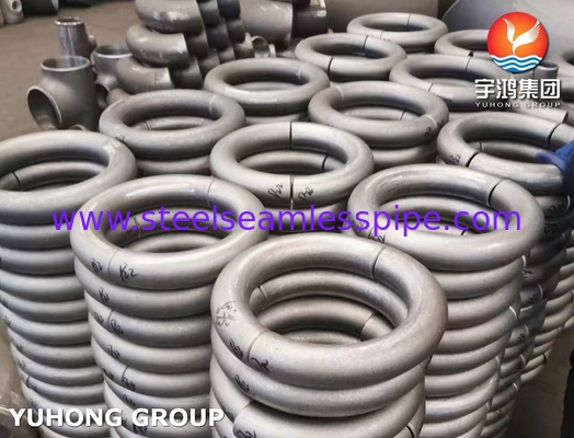 ASTM A403 WP304 Roestvrij staal 180 graden Elbow B16.9 Buttweld Pipe Fittings