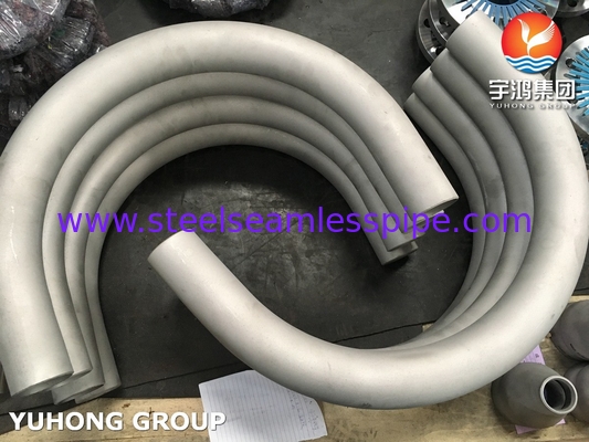 ASTM A403 WP304 Roestvrij staal 180 graden Elbow B16.9 Buttweld Pipe Fittings