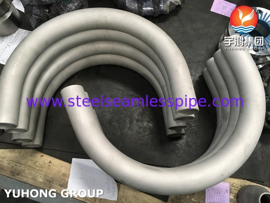 ASTM A403 WP304 Roestvrij staal 180 graden Elbow B16.9 Buttweld Pipe Fittings